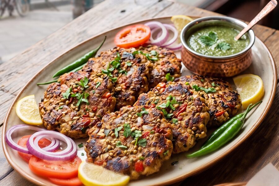 Chicken Chapli Kabab